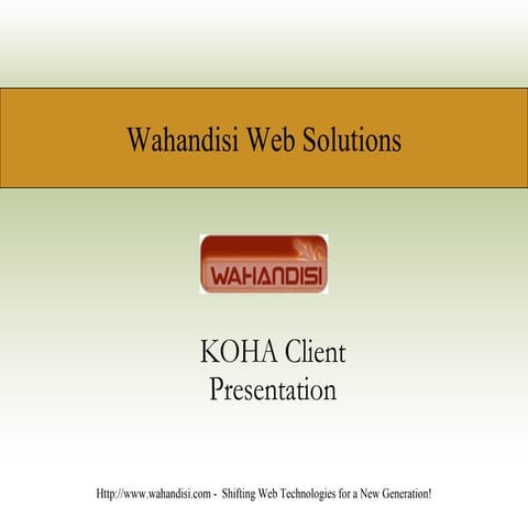 Koha Presentation