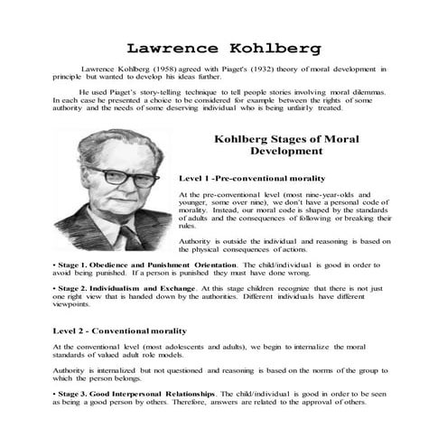 Kohlberg by sheena bernal