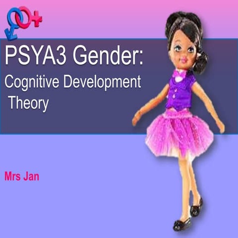 Psychological explanations of gender development