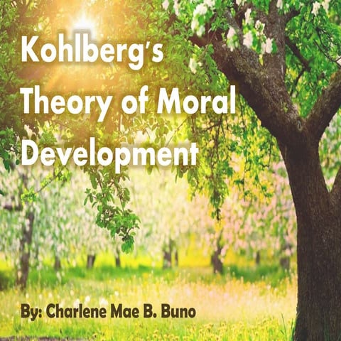 Kohlberg's theory of moral development