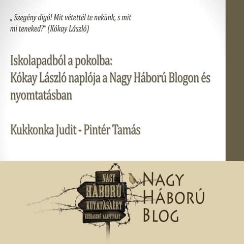 Kokay laszlo naploja