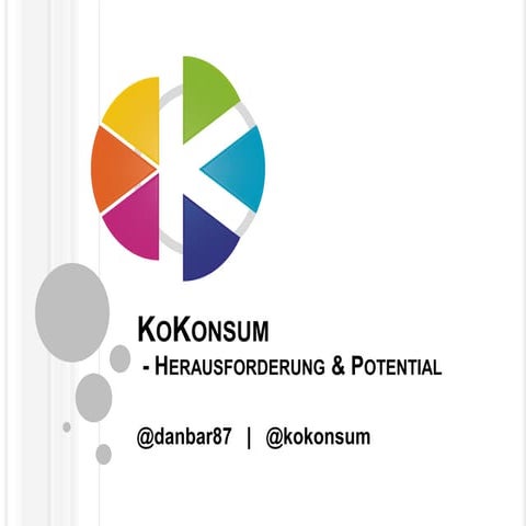 Shareconomy @CeBIT - KoKonsum Einleitung