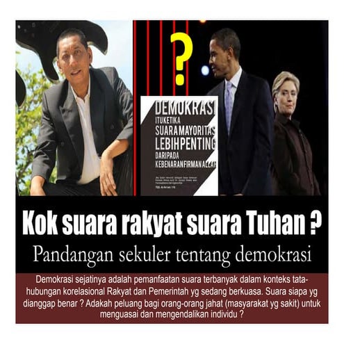 Kok suara rakyat suara tuhan (4 muslim.only)