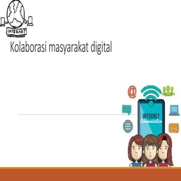Kolaborasi masyarakat digital