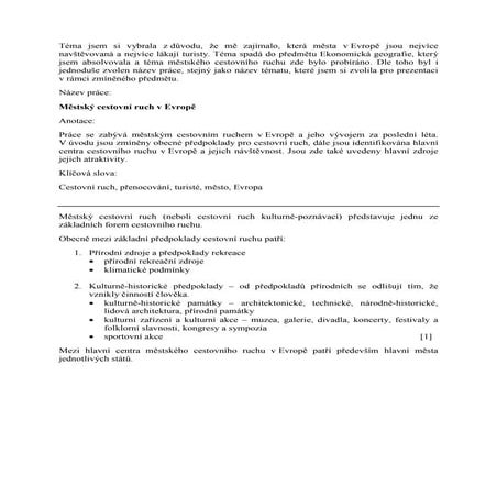 Závěrečný úkol KPI