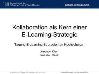 Kollaboration als Kern einer E-Learning-Strategie