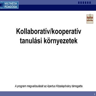 Kollaboratív tanulás