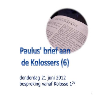 Kolosse deel 6