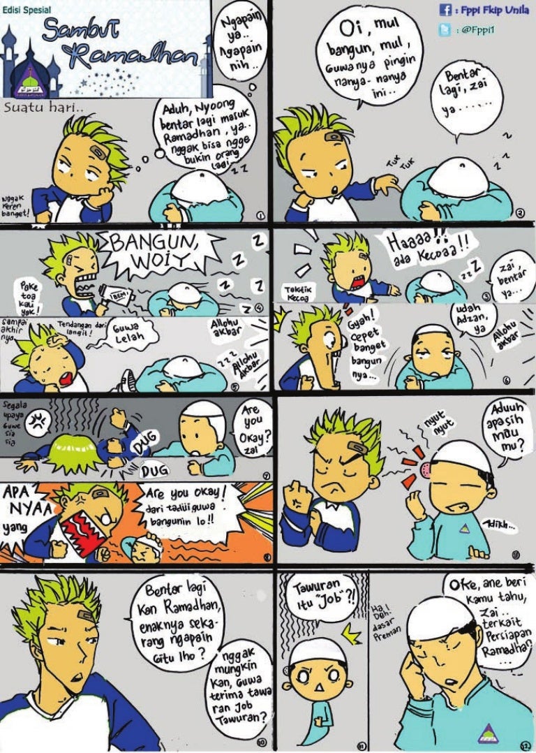 Komik Sambut Ramadhan