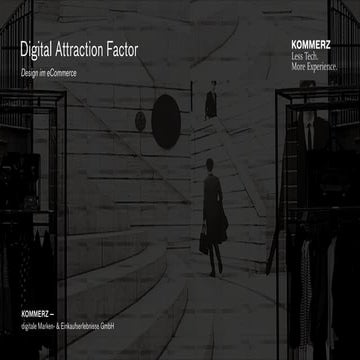 Less Tech. More Experience. Design and eCommerce