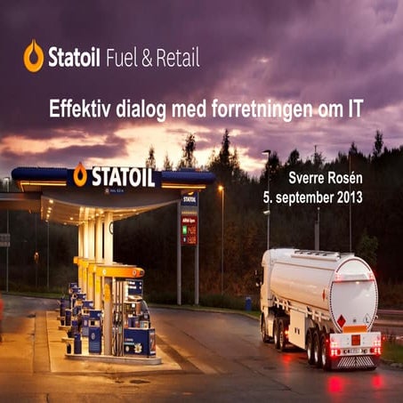 Effektiv dialog med forretningen - Key Note Sverre Rosèn @ Dell Solutions Tou...