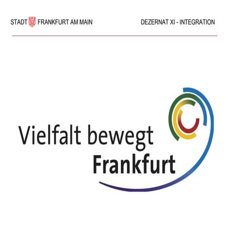 "Vielfalt bewegt Frankfurt" – Integration im öffentlichen Dialog