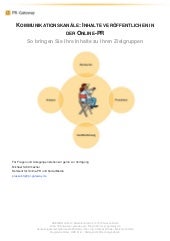 Kommunikationskanäle: Inhalte veröf...