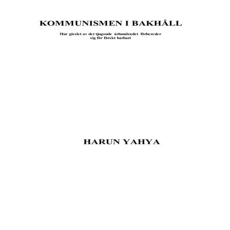 Kommunismen i bakhåll. swedish (svenska) docx