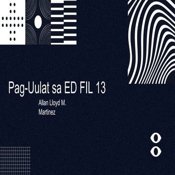 Kompetensi ng Gramatika at Pananaliksik sa Filipino (JHS) 