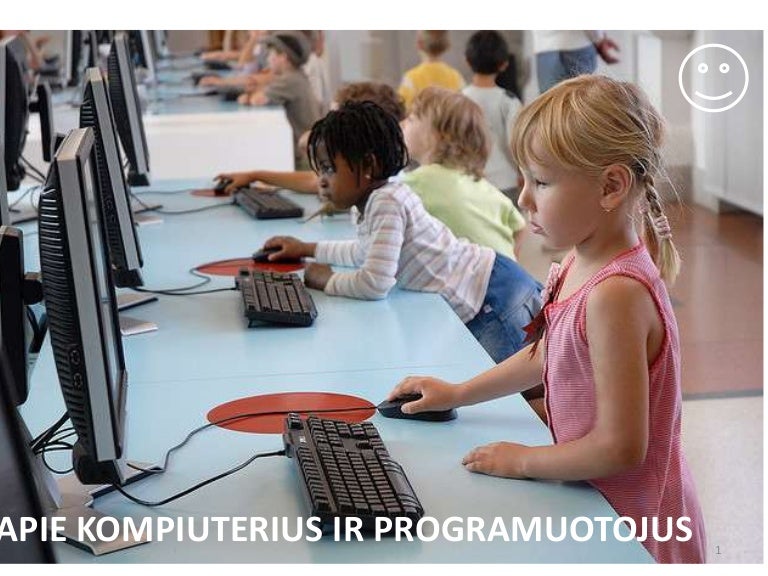 Vaikams apie kompiuterius ir programuotojus