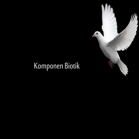 Komponen biotik