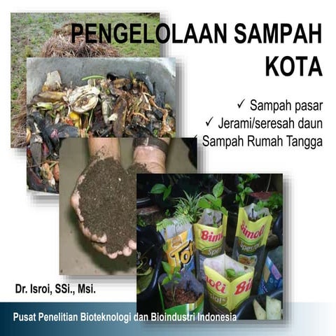 Kompos sampah kotal