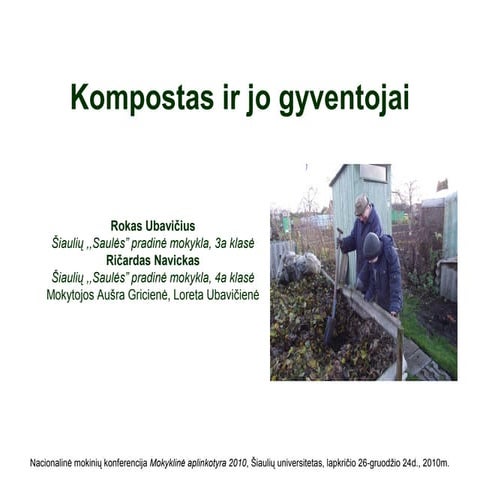 Kompostas ir jo gyventojai (3)