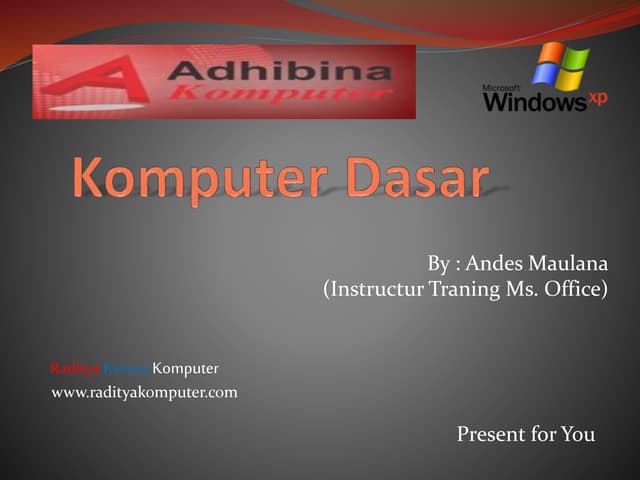 Komputer dasar