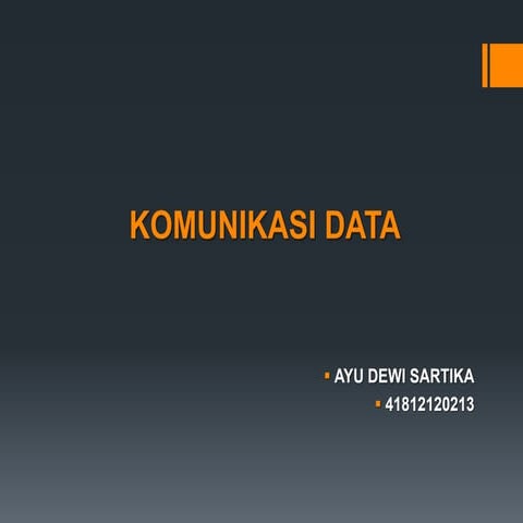 Komunikasi data