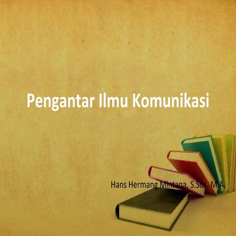 Komunikasi intker, intrapersonal, kelompok dan massa