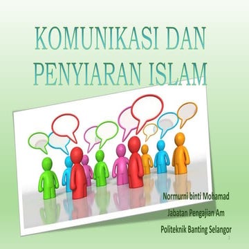 Komunikasi (islam) | PPTX