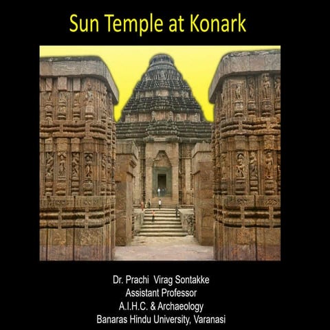the famous sun temple at konark, balck pagoda, orissa