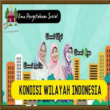 Kondisi wilayah indonesia