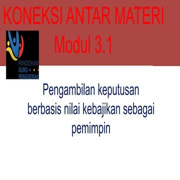 Koneksi Antar Materi Modul 3.1.pptx