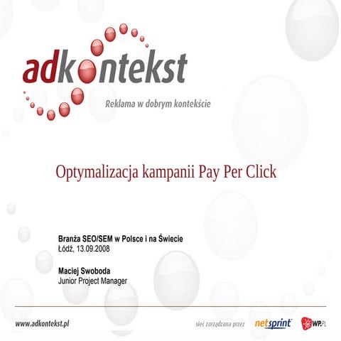 Optymalizacja kampanii Pay Per Click