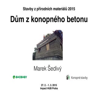 Stavby z konopného betonu