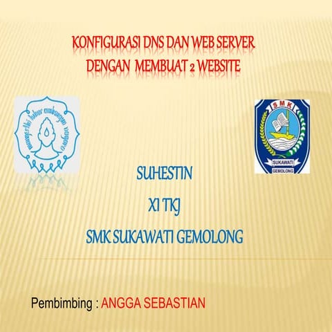 Konfigurasi dns dan web server | PPTX