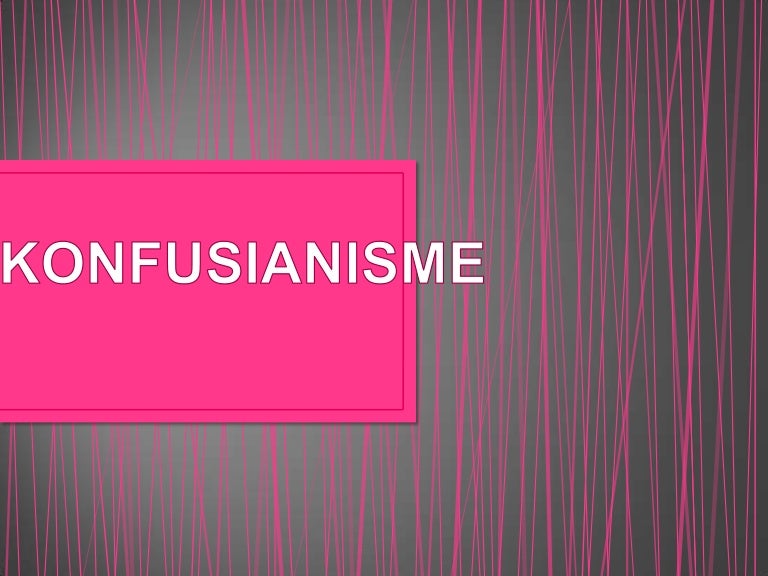 Konfusianisme
