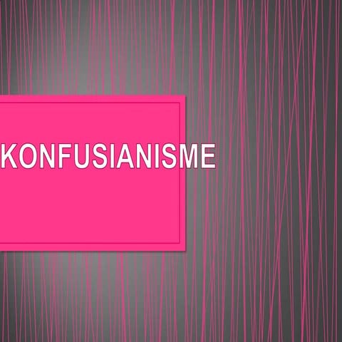 Konfusianisme 