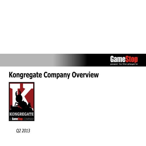 Kongregate Web Games Partnership Opportunities