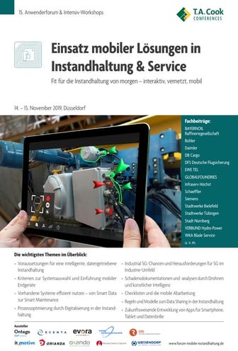 Mobile Days Kongress mobile Instandhaltung 2019