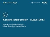 Konjunkturbarometer   september 201...
