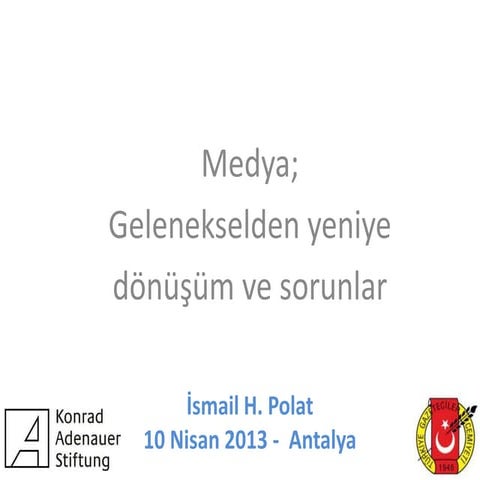 Konrad Audenauer Stiftung TGC Seminer Antalya