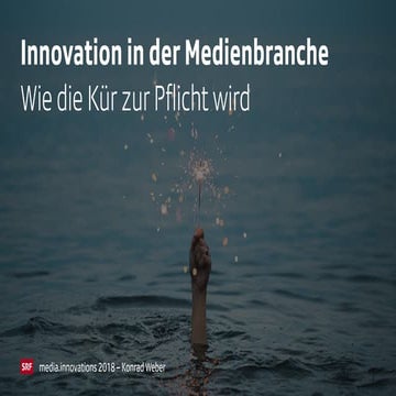 Konrad Weber "Innovation in der Medienbranche" bei media.innovations