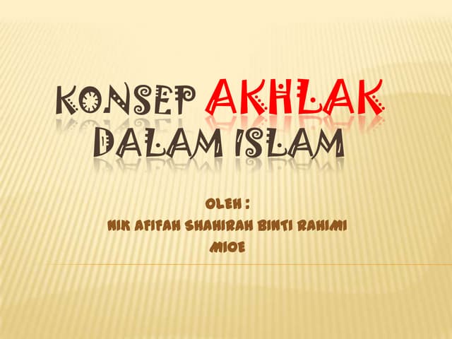Konsep akhlak-menurut-perspektif-islam