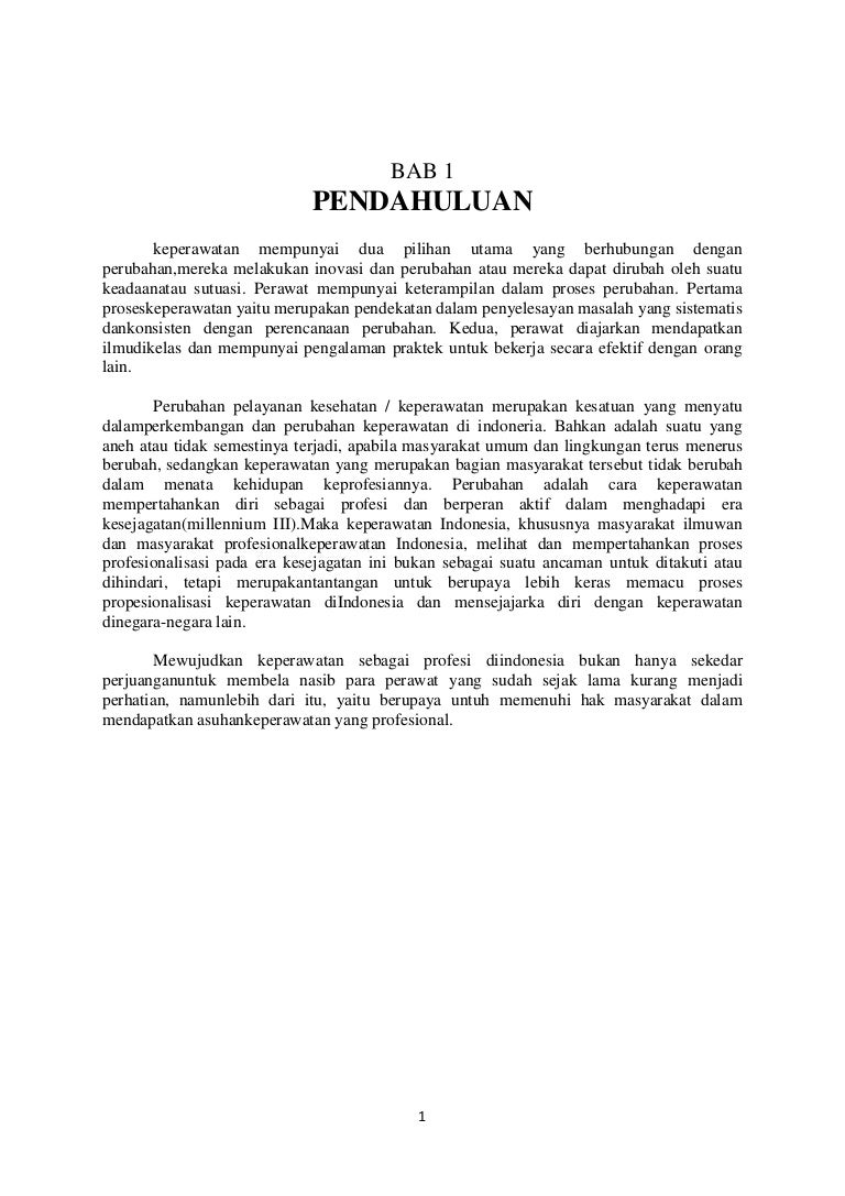 Konsep berubah dalam keperawatan 2