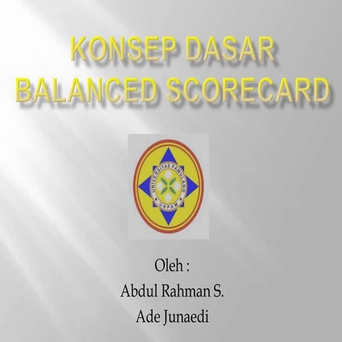 Konsep dasar
