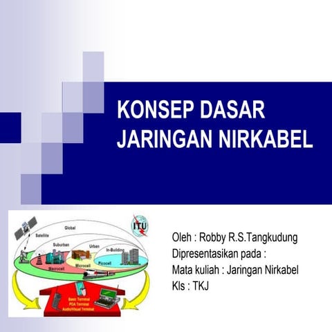 Konsep dasar jaringan nirkabel