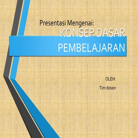 konsep dasar pembelajaran ppt.ppt