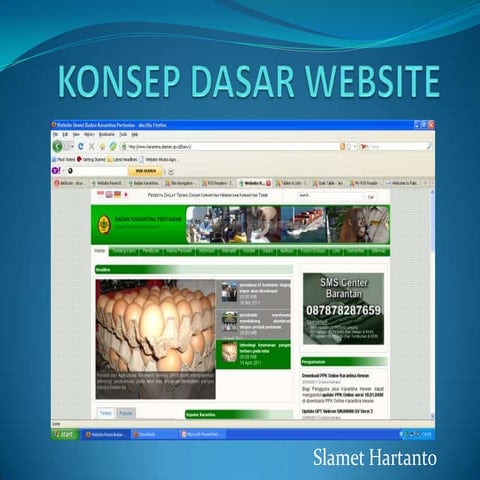 Konsep dasar website