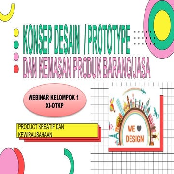 Konsep desain & tahapan prototype | PPTX