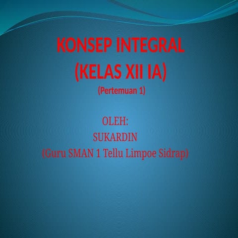 PPT INTEGRAL Matematika integral untuk universitas.pptx