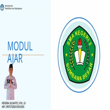 Konsep & Komponen Modul Ajar pada mapel pai dan bppptx