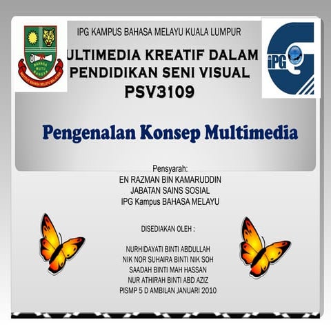 Konsep multimedia